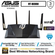 ASUS BE7200 Dual-band WiFi 7 (802.11be) Smart AiMesh Extendable Router (RT-BE88U)