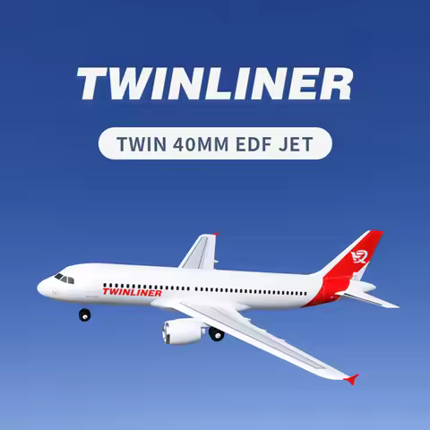 XFly Double 40mm J-32 Twinliner 4S Electric Ducted Simulate Passenger Aircraft Model Aircraft Remote