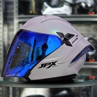VISOR IRIDIUM JPX NOVA X NORISK VISOR NORISK JPX NOVAX KACA HELM JPX NOVA+SPOILER IRIDIUM NORISK VIS