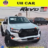 (EURO GR) Toyota Hilux Revo Rogue Convert To Euro Gr Front Bumper Grill Grille Fender Arch Bodykit V