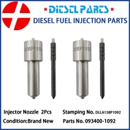 2Pcs Diesel Fuel Injector Nozzle Tips 093400-1092 DLLA158P1092 Injection Nozzle for Isuzu F Series N