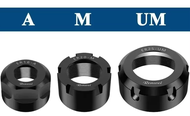 ER11 ER16 ER20 ER25 ER32 ER40 ER50 Precision Balanced Collet Nuts A / M / UM ER Tool Holder Nuts ER