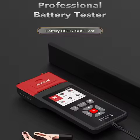 BM800 automotive battery detector 6V 12V 24V automotive battery tester Waveform life internal resist