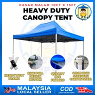 CanopyBoi 10x15ft 3x4.5m PVC Canopy Tent for Night Market Pasar Malam Kanopi Khemah Niaga Heavy Duty