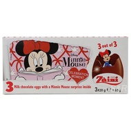 Zaini Minnie Mouse Milk Chocolate Eggs 3x20g