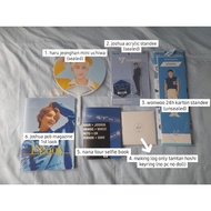Seventeen merchandise official joshua hoshi wonwoo jeonghan uchiwa mini image picket photobook 1st l
