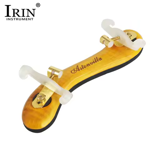 IRIN 4/4 Violin Shoulder Rest Adjustable 1/2 1/4 3/4 Fiddle Shoulder Rest Soft Maple Shoulder Rest V