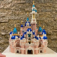 Compatible With Lego Valentines Day Gift Disney Castle Garden Taj Mahal Pink Junior Princess Girls S