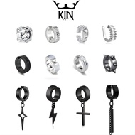 Magnetic Clip Earrings Without Holes - Personalized Stone for Men and Women KIN Accessories (1 Piece