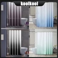 Kool Shower Curtain Bath Curtain 120x200cm 180x200cm Color Gradient Bathroom Curtain
