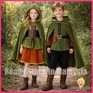 MYLITTLELASS Medieval Hobbit Elf Hooded Cloak Costume Renaissance Velvet Cape Lord of the Rings Styl
