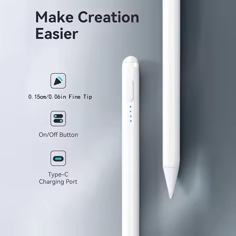 Active Stylus Pen For iOS and Android Phones Rechargeable Stylus Pen Dual Touch Screen For Samsung X