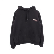 [Used] Balenciaga BALENCIAGA Hoodie Campaign Logo Fleece-lined Cotton Hoodie Unisex Used B