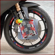 17" Reflective Rim Sticker For Honda Super Cub C125 XRM 125 Wave 125 Wave 110 RSX Winner X CBR150R C