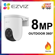 Ezviz H8C PRO Wifi Camera 5MP 8MP 3K 4K 360 Rotation Alarm Night Color Talk CCTV