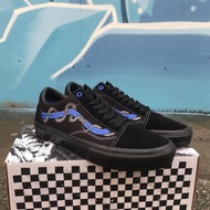 VANS OLD SKOOL SKATE PRO X BREANA GEERING PORT BLACK KODE 188