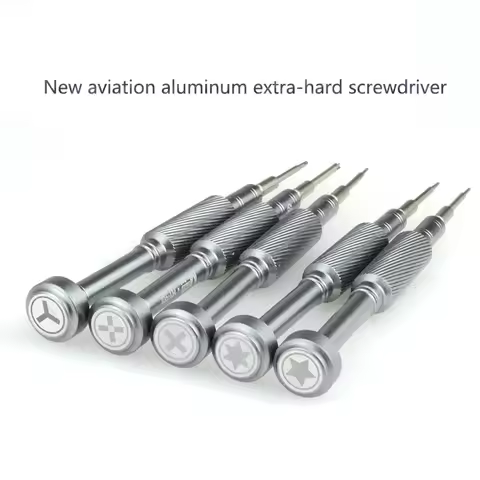 Mobile Phone Professional Maintenance Screwdriver Y0.6 PH000 Pentalobe 0.8 M2.5 T1 T2 Bits OEM Screw