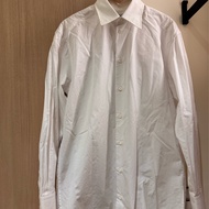 burberry 刺繡白襯衫