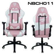 Nubwo เก้าอี้เล่นเกม Gaming Chair รุ่น Nbch011 White/Light Pink