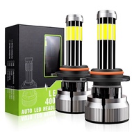 Đèn LED Bóng Đèn Pha Ô Tô 200W 6000K Turbo H7 H1 H3 H11 H4 H9012 Xi Nhan CANBUS Sương Mù Mini Siêu S