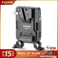 TILTA Mini PD V Mount Battery Plate Black TA-BTP4-V-B with USB-C P-Tap and 2-Pin Lemo