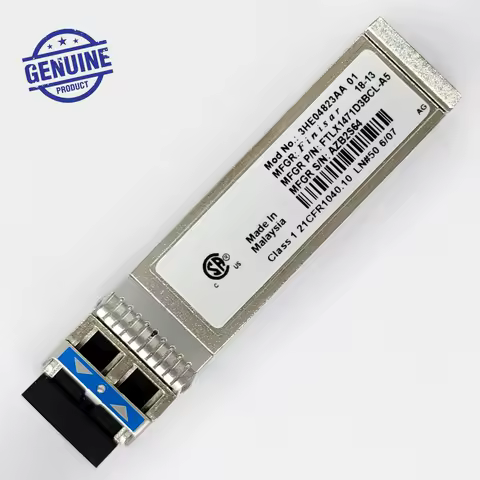 Genuine Nokia Alcatel Lucent 10GBase-LR 1310nm 3HE04823AA FTLX1471D3BCL-A5 10G SM SFP Transceiver OP