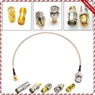 [LzdjfmybfMY] RF Coax Cable Kit Connector Cable for Extension Cable Jumper Cable RF Feeder