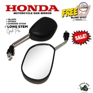 Honda Click 125i SIDE MIRROR CHROME STEM LONG STEM TYPE Designs Hight Quality accessories 2304