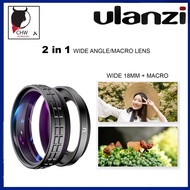 Ulanzi Wide Angle/Macro Lens for Sony ZV1/Canon G7 Mark III ( with adapter )