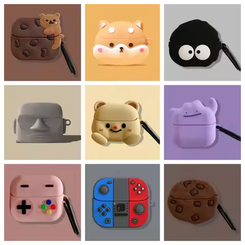 Silicone Earphone Cases For Samsung Galaxy Buds 3 Pro Cute Cartoon Headphones Case For Samsung Buds3