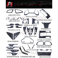 honda civic fc 2016 carbon fiber cover trim accessories full set