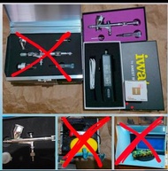 Iwata 岩田 噴筆 氣泵 噴槍 Airbrush 模型 工具 抽風機