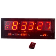 นาฬิกาดิจิตอล (JH6826) 68.5x26x3cm นาฬิกา ตั้งโต๊ะ LED DIGITAL CLOCK นาฬิกาแขวน นาฬิกาตั้งโต๊ะ