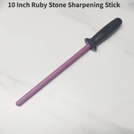 3000 Grit Ruby Grinding Stone 10 Inch Solid Sharpening Stick Rod Sharpener