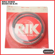 Yamaha Rs100 Rs 100 O.75 PistonRing