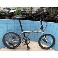 20" 451 JAVA IRA‐SHIMANO DEORE-10SPEED CROMOLY FOLDING BIKE WITH FULL CARBON FORK