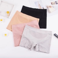 Littleluck Women's Seamless Boxer Briefs Sexy Antibacterial Underwear Panties Woman