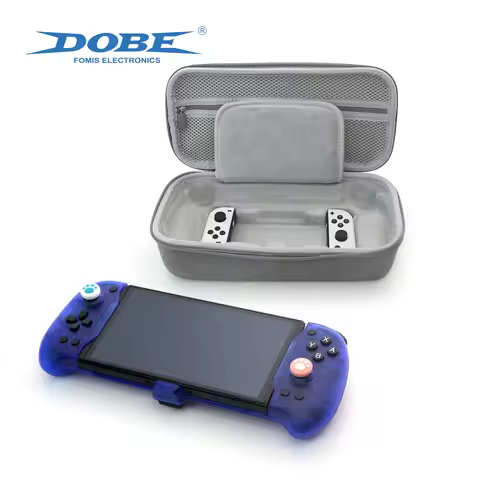 DOBE Eggshell Shaped Bag for Switch Clutch Drop-proof Hard Case TNS-3131 Storable TNS-2163/TNS-1188 