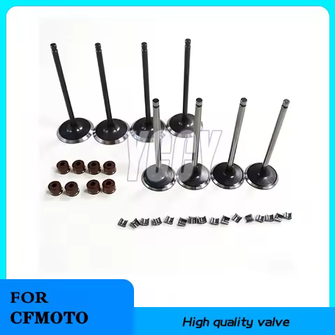 Motocycle Engine Accessories EXHAUST INTAKE VALVE Kit with Oil Seal Locking Plate Valve For CFMOTO C