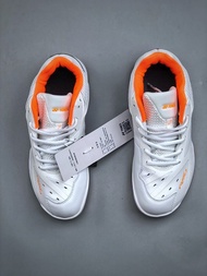 Original YONEX 65Z3W White/Orange Badminton Shoes Mens Womens Shock-Absorbing Breathable Shoes