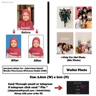 [Ready stock] Ukuran Passport /Gambar Passport / Passport photo printing/ID Photo Printing (Online) 