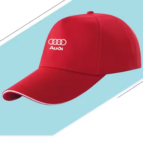 Car Baseball Cap Cotton Snapback Suitable for Audi Sline A4 A1 A3 A6 A7 A8 Q3 Q5 Q7 RS4 A5 S5 RS5Out