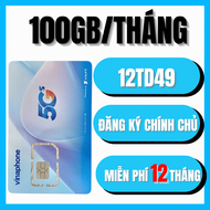 Sim 4G 5G Vinaphone Miễn Phí Trọn Gói 1 Năm Truy Cập Mạng Tốc Độ Cao Gọi Điện Thả Ga D500 14Big50Y 1