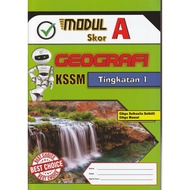 reference books MODUL SKOR A GEOGRAFI KSSM TINGKATAN 1/2/3