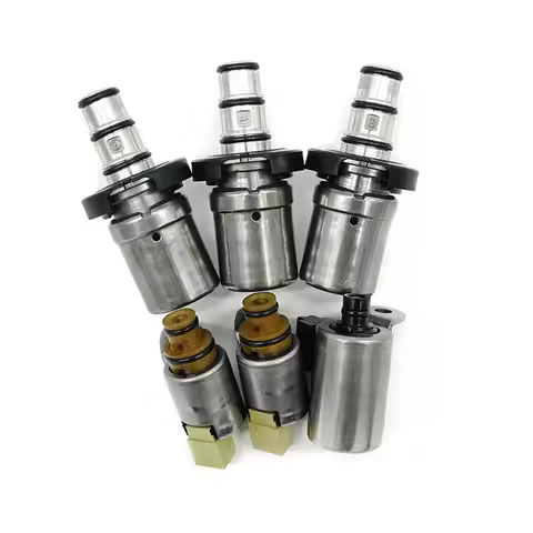 48420K-R 6pcs Transmission Shift EPC PWM Solenoid Kit 4F27E FN4A-EL For Maz da 2 3 5 6