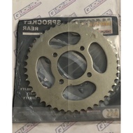 428 x 45T Makoto Rear Sprocket for HD3 / G7S, B120, Daang Hari 150, Wolf 125, RSK 150