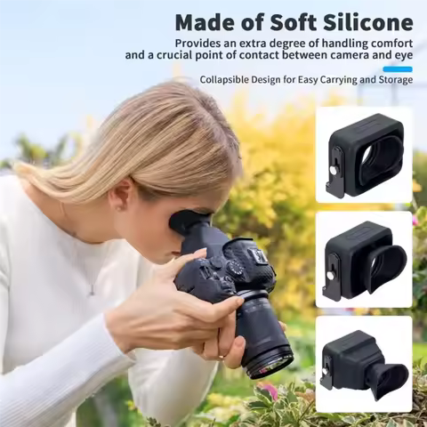 -N07R Camera Viewfinder Camera Eyecup Eyepiece For Nikon Z30 Sony ZV-1 ZV-1F RX100 Canon G7X