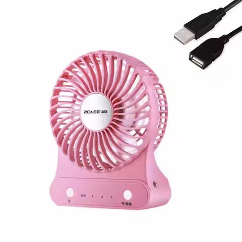USB DC5V 4w power 100mm/4" USB Fan/ Hand Fan/Portable Fan/Mini Fan/ Rechargeable USB fan powered by 