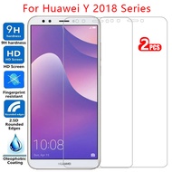 protective tempered glass for huawei y5 lite y6 y7 prime pro y9 2018 screen protector on huawe y 5 6 7 9 5y 6y 7y 9y y5lite film
