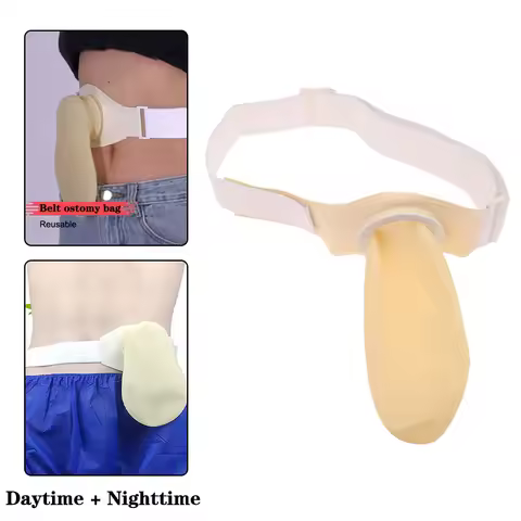Silicone Colostomy Bags Ostomy Belt Drainable Urostomy Bag After Colostomy Ileostomy Pouch Ostomy Be